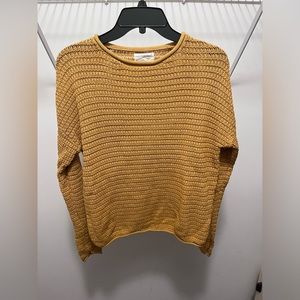 Universal Thread: Yellow Knit Sweater (Size S)